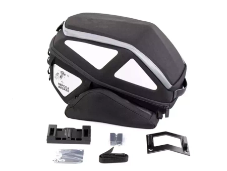 Royster Rearbag Lock it 17-19 L – grey zipper