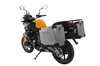 ZEGA Pro aluminium pannier system 45/45 liter with steel rack black for Kawasaki Versys 650 (2010-2014)