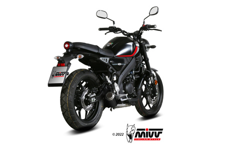 Mivv Układ wydechowy MK3 BLACK stal nierdzewna  YAMAHA XSR 125 2022-2024