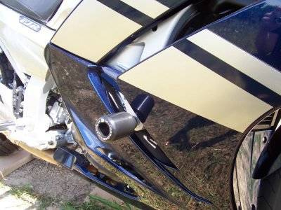 CRASHPADY CLASSIC RG RACING YAMAHA FJR1300 06-12 BLACK