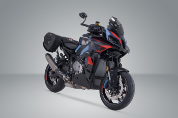 ZESTAW SAKW I STELAŻY PRO BLAZE H SW-MOTECH BMW M 1000 XR (23-) BLACK