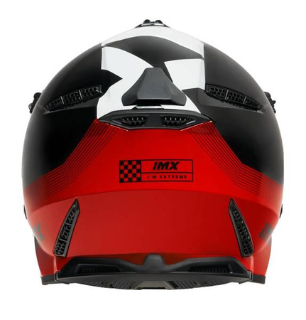 KASK IMX FMX-02 BLACK/RED/WHITE GLOSS