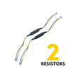 REZYSTOR DO KIERUNKOWSKAZÓW LED RG RACING 2SZT 7W (RECOMMENDED FOR 790 DUKE WITH MICRO INDICATORS)
