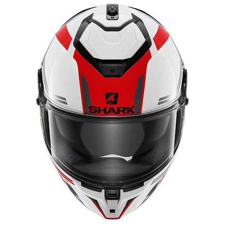 Kask Shark Spratan GT Tracker biały/czerwony