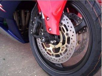 SLIDERY PRZEDNIEGO ZAWIESZENIA CBR600RR 05-06 R&G