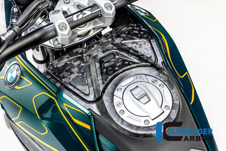 Zestaw górnych osłon zbiornika (2-częściowy) - czarny matt BMW R 1300 GS od 2023 Black Diamond Carbon ILMBERGER BM.TAO.008.R23GS