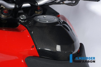 Panel centralny zbiornika - carbon DUCATI Multistrada 1200 (2010-2012) ILMBERGER TAO.013.MTS12.K
