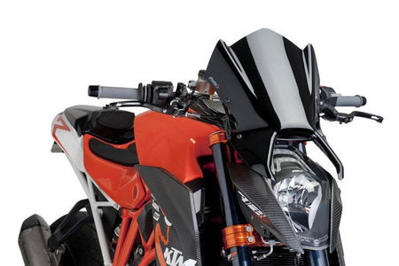 Owiewka PUIG do KTM Superduke R 1290 14-16 Czarny (N) 7014N