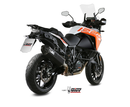 Mivv Tłumik końcowy SPEED EDGE BLACK stal nierdzewna KTM 1290 SUPER ADVENTURE / R / S / T 2015-2020