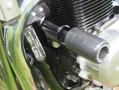 CRASHPADY CLASSIC RG RACING SUZUKI GSX1400 BLACK