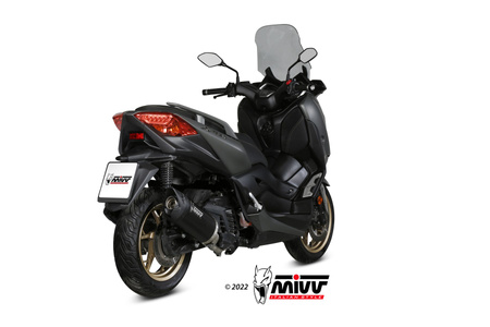Mivv Układ wydechowy MOVER BLACK PAINTED stal nierdzewna YAMAHA X-MAX 125 2021-2024