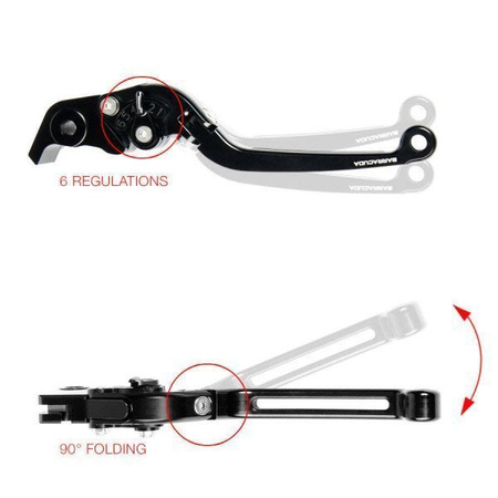 Barracuda Ducati Zestaw Dźwigni