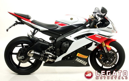 Tłumik końcowy Arrow Thunder Aluminium Black Yamaha YZF-R6 2006-2016 