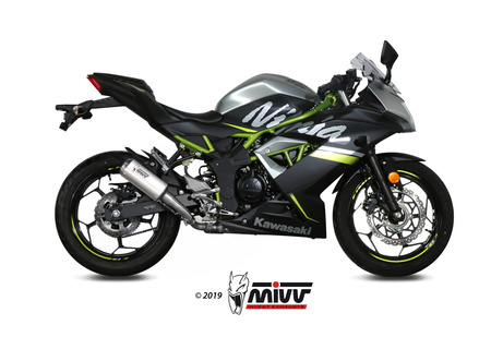 Mivv Tłumik końcowy MK3 STAINLESS STEEL KAWASAKI NINJA 125 2019-2024