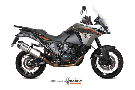 Mivv Tłumik końcowy SPEED EDGE stal nierdzewna KTM 1190 ADVENTURE 2013-2016