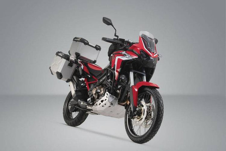 ZESTAW BAGAŻOWY ADVENTURE SW-MOTECH HONDA CRF1100L (19-) SILVER