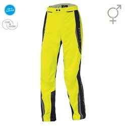 Motocyklowa Spodnie Przeciwdeszczowe Held Lady Rainblock Base Black/Fluo Yellow