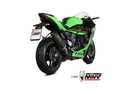 Mivv Tłumik końcowy AK-1 CARBON WITH CARBON CAP KAWASAKI NINJA ZX-6R 2021-2025