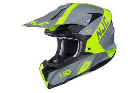 Kask HJC I50 Erased  Grey/Flo Yellow