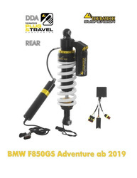 Touratech Suspension shock absorber for BMW F850GS Adventure from 2019 DDA / Plug & Travel
