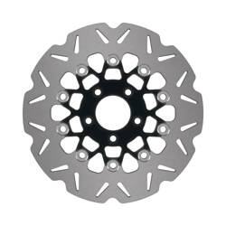 EBC Tarcza hamulcowa motocyklowa VR528BLK VEE, do amerykańskich motocykli, czarna