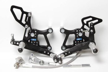 PP Tuning sportowe sety podnóżków Kawasaki ZX-10R 2016-2020 Reverse Shifting
