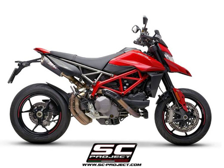 SC-Project tłumik końcowy S1 carbon Ducati Hypermotard 950 - RVE - SP (2021 – 2024)