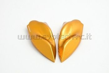 Zaślepki lusterek EVOTECH RC MV Augusta złote