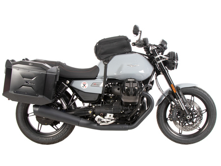 Side carrier permanent mounted black for Moto Guzzi V7 Sport (2025-)