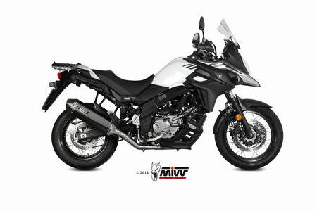 Mivv Układ wydechowy SPEED EDGE BLACK stal nierdzewna SUZUKI V-STROM 650 2017-2024