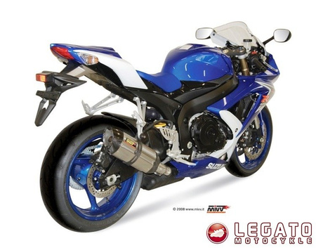Tłumik końcowy Mivv Suono stalowy Suzuki GSX-R 600/750 2008-2010