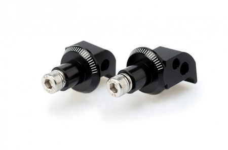 Mocowanie sportowych podnóżków PUIG 8183 (tył) Czarny (N) 8183N