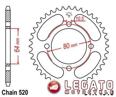 ZĘBATKA NAPĘDOWA JT TYŁ
