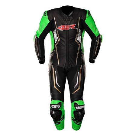 KOMBINEZON SKÓRZANY JEDNOCZĘŚCIOWY 4SR RACING MONSTER GREEN AR