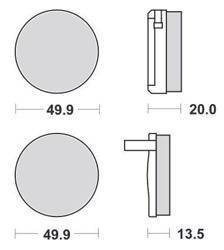 KLOCKI HAMULCOWE SBS 502 HF