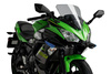 Boczne spoilery dociskowe do Kawasaki Ninja 650 17-19 Niebieski (A) 3835A
