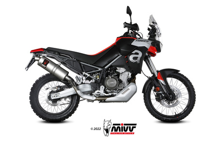 Mivv Tłumik końcowy DAKAR stal nierdzewna APRILIA TUAREG 660 2022-2025