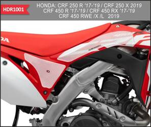 ONEDESIGN tank grip HDR Honda przezroczysty