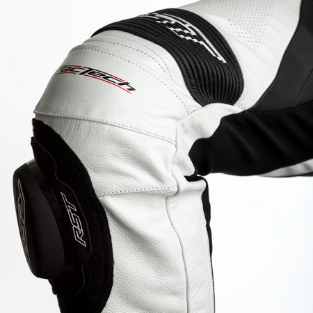 Skórzany Kombinezon Motocyklowy RST Tractech Evo 4 CE White/Black (2355)