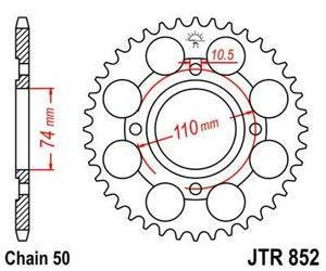 ZĘBATKA NAPĘDOWA JT TYŁ