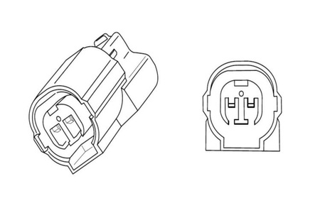 Przewody do podłączenia kierunkowskazów LED do Kawasaki (od 2019) Czarny (N) 3703N