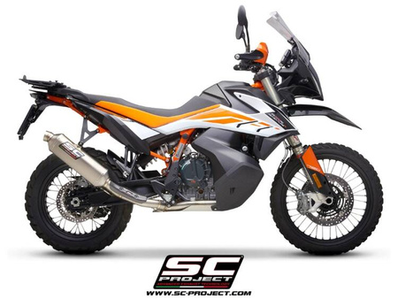 SC-Project układ wydechowy Rally Raid tytan KTM 790 ADVENTURE (2019 – 2020)