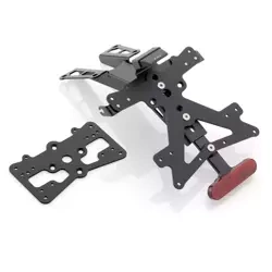 Fox license plate support kit