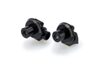 Mocowanie sportowych podnóżków PUIG 9641 (przód) Czarny (N) 9641N