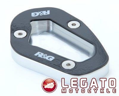 ELEMENT NÓŻKI - KICKSTAND SHOE TRIUMPH TIGER 800 / TIGER 800XC SILVER