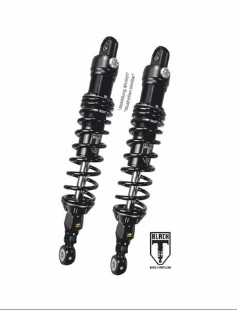 BLACK-T Twin-Shock Set Stage2 for Indian Scout Bobber 2018-2021