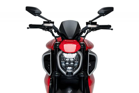 Osłona zegarów PUIG do Ducati Diavel V4 23-24 Czarny mat (J) 21712J