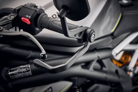 EP Triumph Bobber TFC Clutch Lever Protector Kit (2020+) (Bar End Mirror Version) (PRN001809-014335-015506-015509-07) - EVOTECH PERFORMANCE
