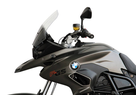 MRA Szyba motocyklowa BMW F 700 GS, E8GS / 4G80 / 4G80R, -, forma T, przyciemniana