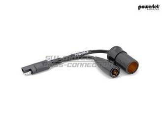 ADAPTER SAE Z GNIAZDEM ZAPALNICZKI  I WĄSKIM WYJŚCIEM SW-MOTECH